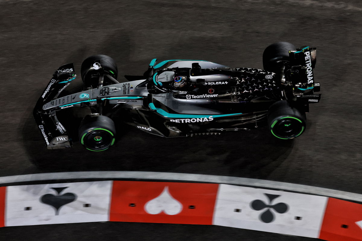 Motor Racing - Formula One World Championship - Las Vegas Grand Prix - Qualifying Day - Las Vegas, Nevada, USA