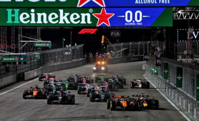 Motor Racing - Formula One World Championship - Las Vegas Grand Prix - Race Day - Las Vegas, Nevada, USA