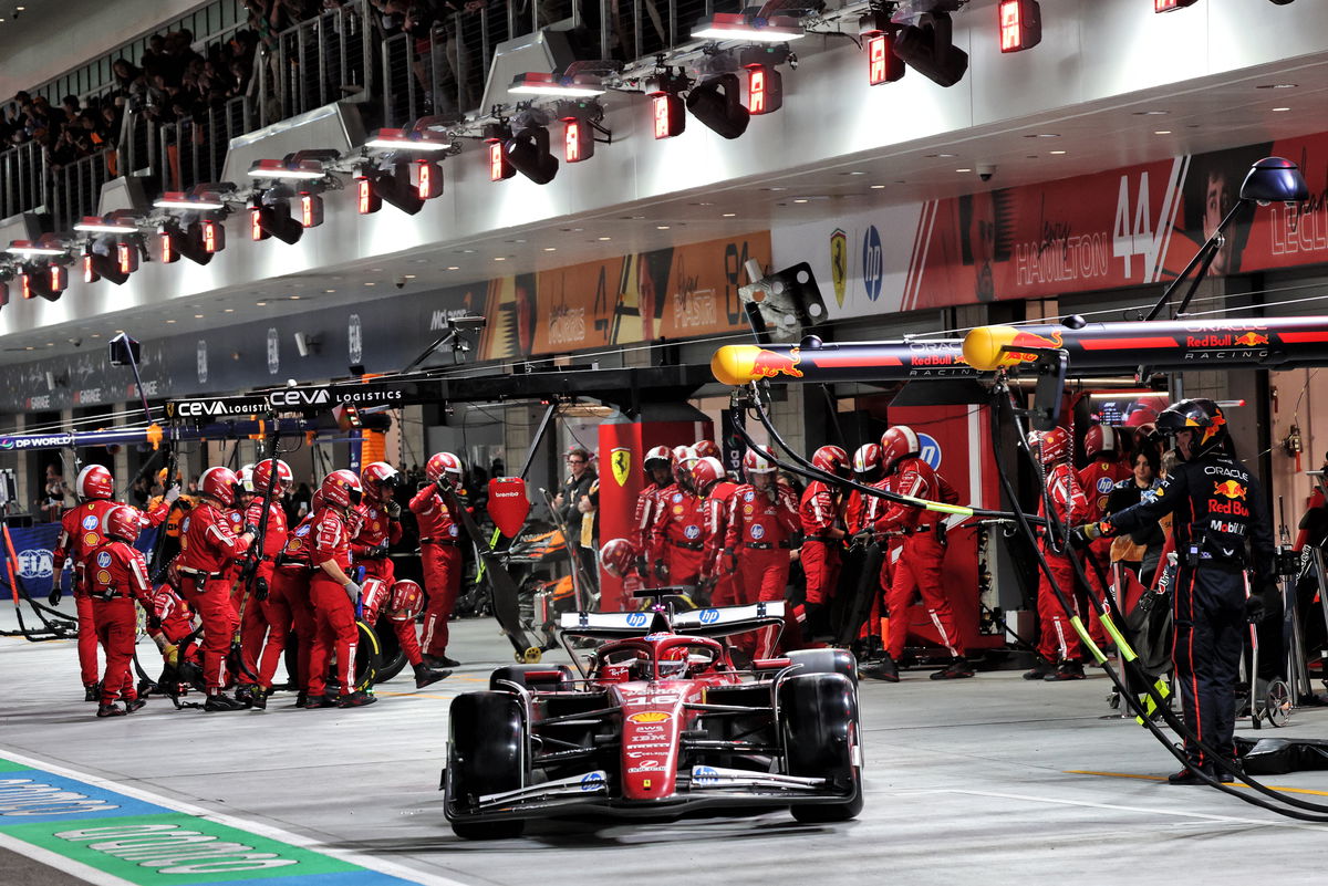 Motor Racing - Formula One World Championship - Las Vegas Grand Prix - Race Day - Las Vegas, Nevada, USA