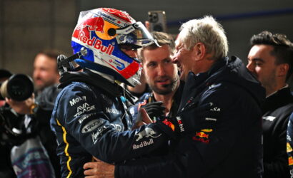 Motor Racing - Formula One World Championship - Las Vegas Grand Prix - Race Day - Las Vegas, Nevada, USA