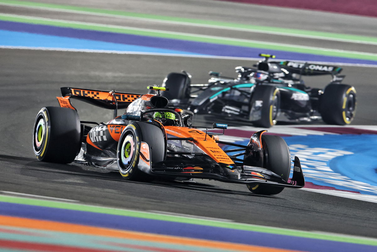 Motor Racing - Formula One World Championship - Qatar Grand Prix - Race Day - Doha, Qatar