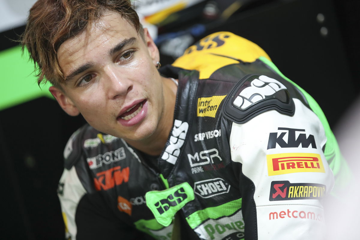 Noah Dettwiler, Moto3, Austrian MotoGP, 15 August 2025