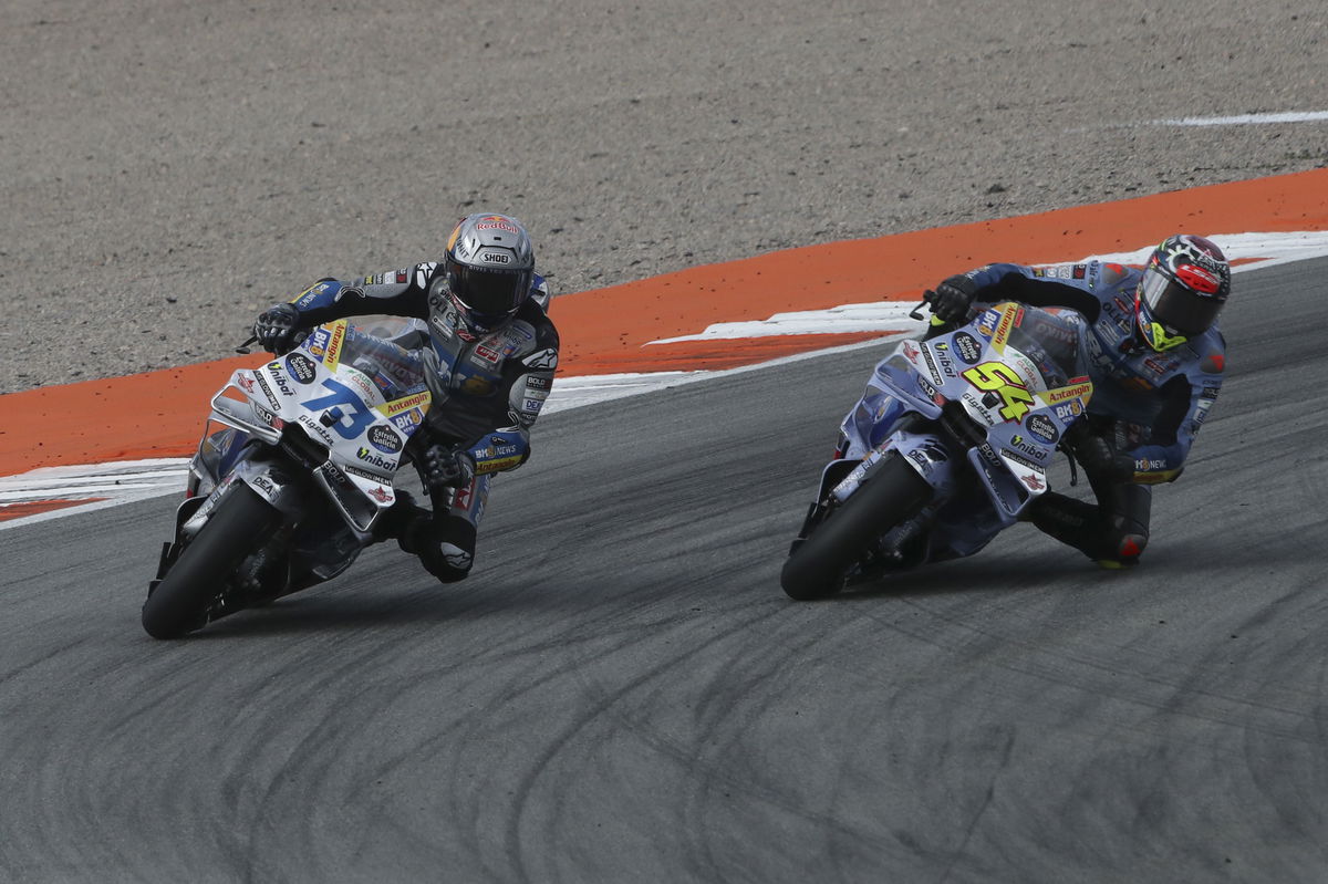 Alex Marquez, Fermin Aldeguer, Valencia MotoGP Race, 16 November 2025