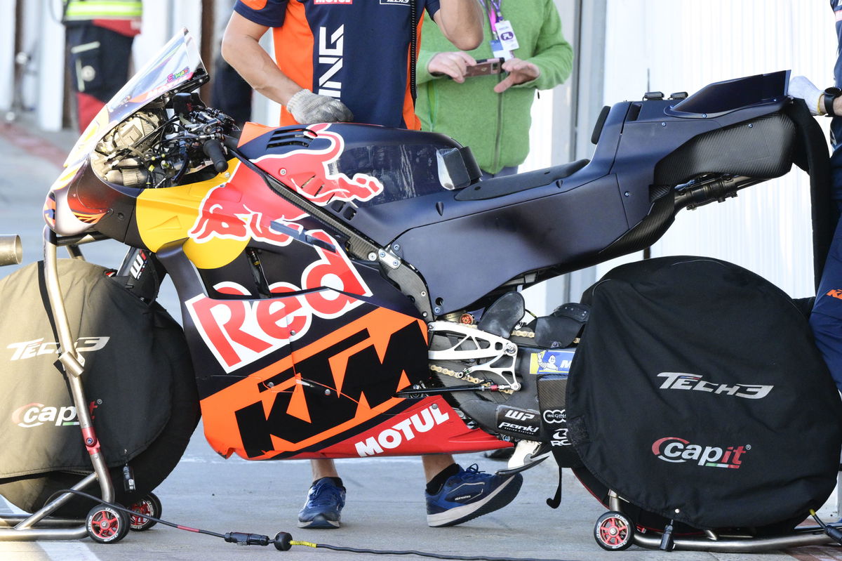 Maverick Vinales KTM, Valencia MotoGP Test, 18 November 2025