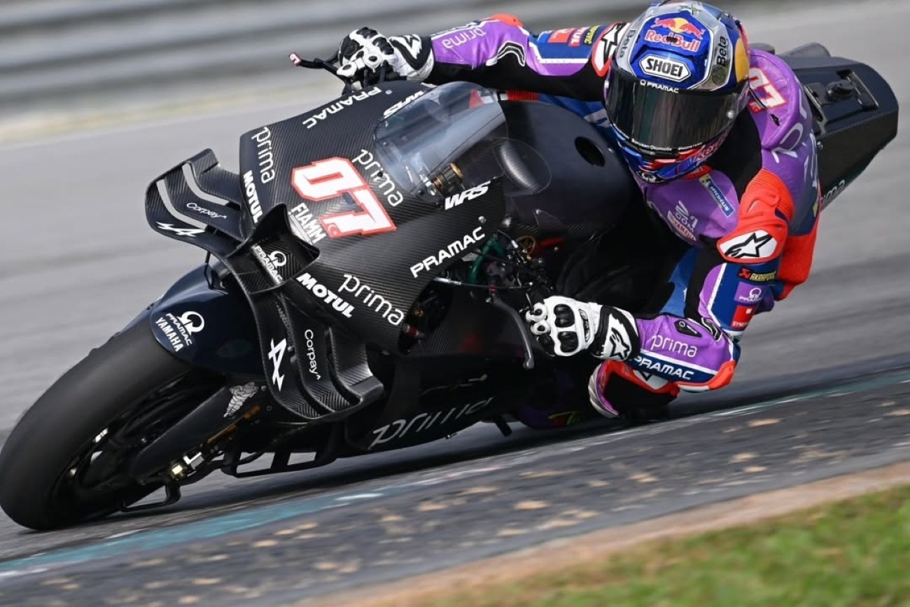 Toprak Razgatlıoğlu Yamaha Sepang Motogp Shakedown 4