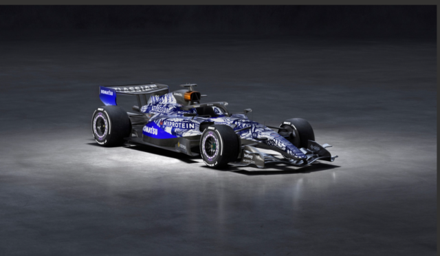 Williams-test-livery