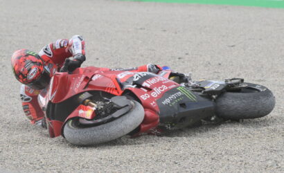 Francesco Bagnaia Crash, Valencia MotoGP Race, 16 November 2025