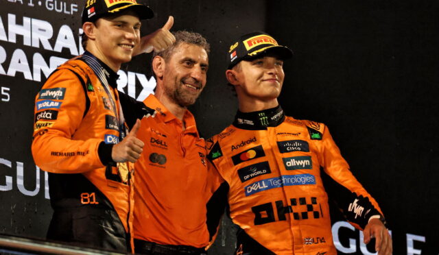 Motor Racing - Formula One World Championship - Bahrain Grand Prix - Race Day - Sakhir, Bahrain