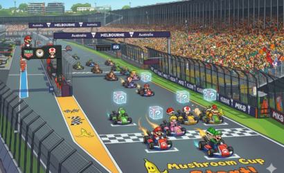 F1 Mario Kart Avustralya