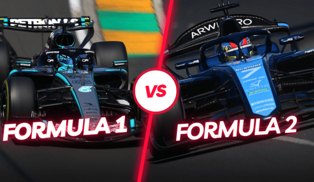 Formula 1 vs Formula 2
