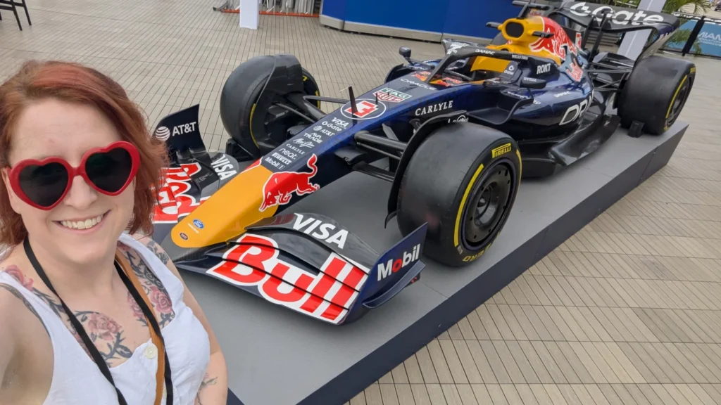Red Bull, hafta sonu organizasyonunda çıtayı yukarı taşıdı. Görsel: Elizabeth Blackstock