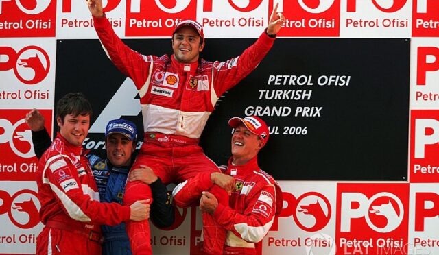 Felipe Massa, Michael Schumacher, Fernando Alonso, 2006 Türkiye GP