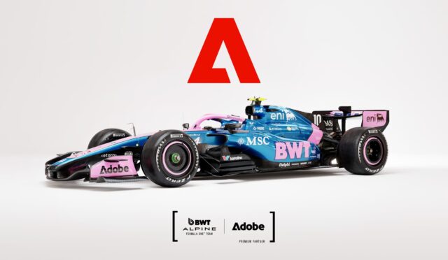 Adobe, Alpine ile F1’e ilk adımını attı
