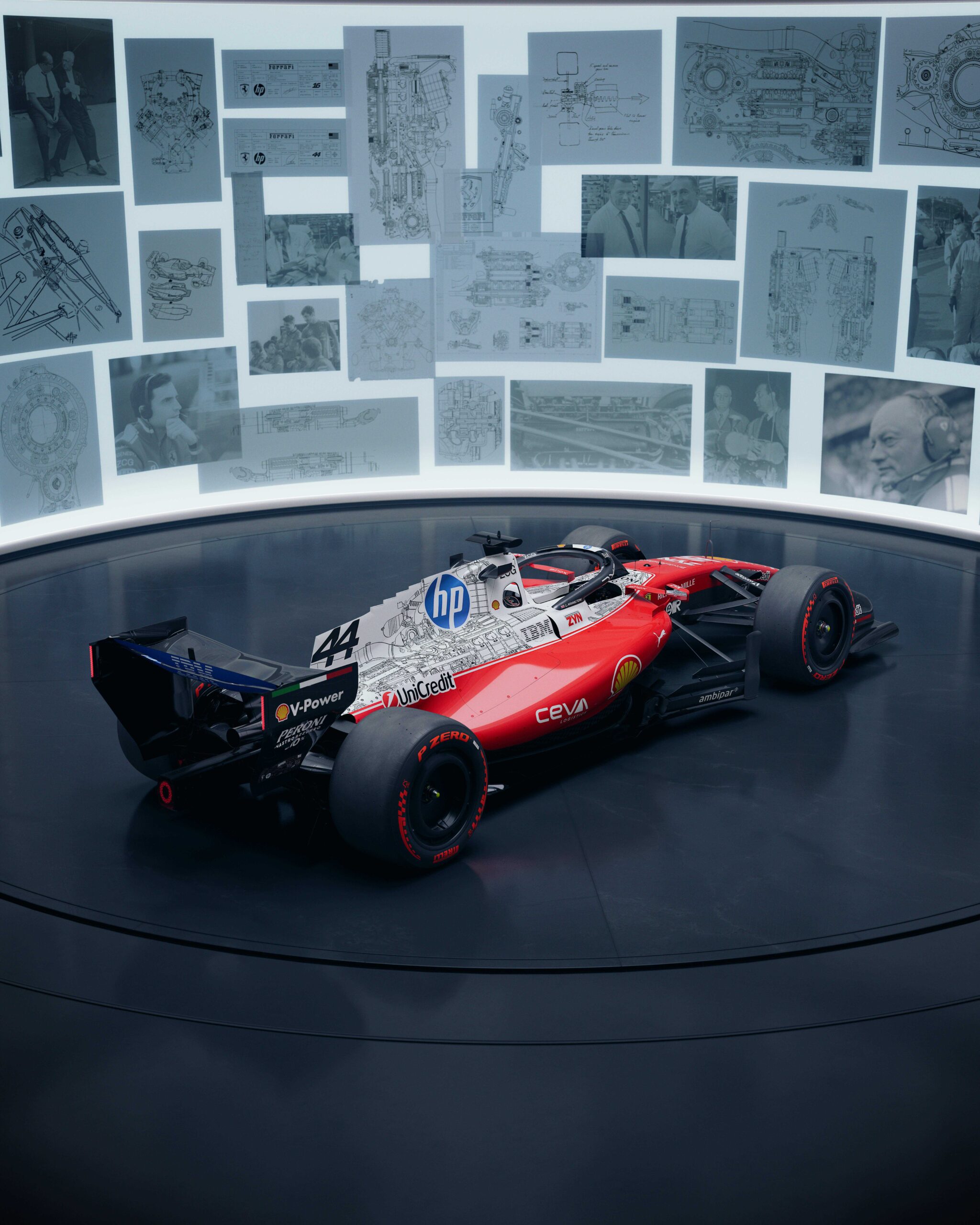 Ferrari ABD GP özel boyama