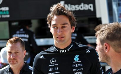 Russell, ABD GP’deki düşük tempoyu Mercedes’le inceleyecek: Araçtaki pencere çok dar