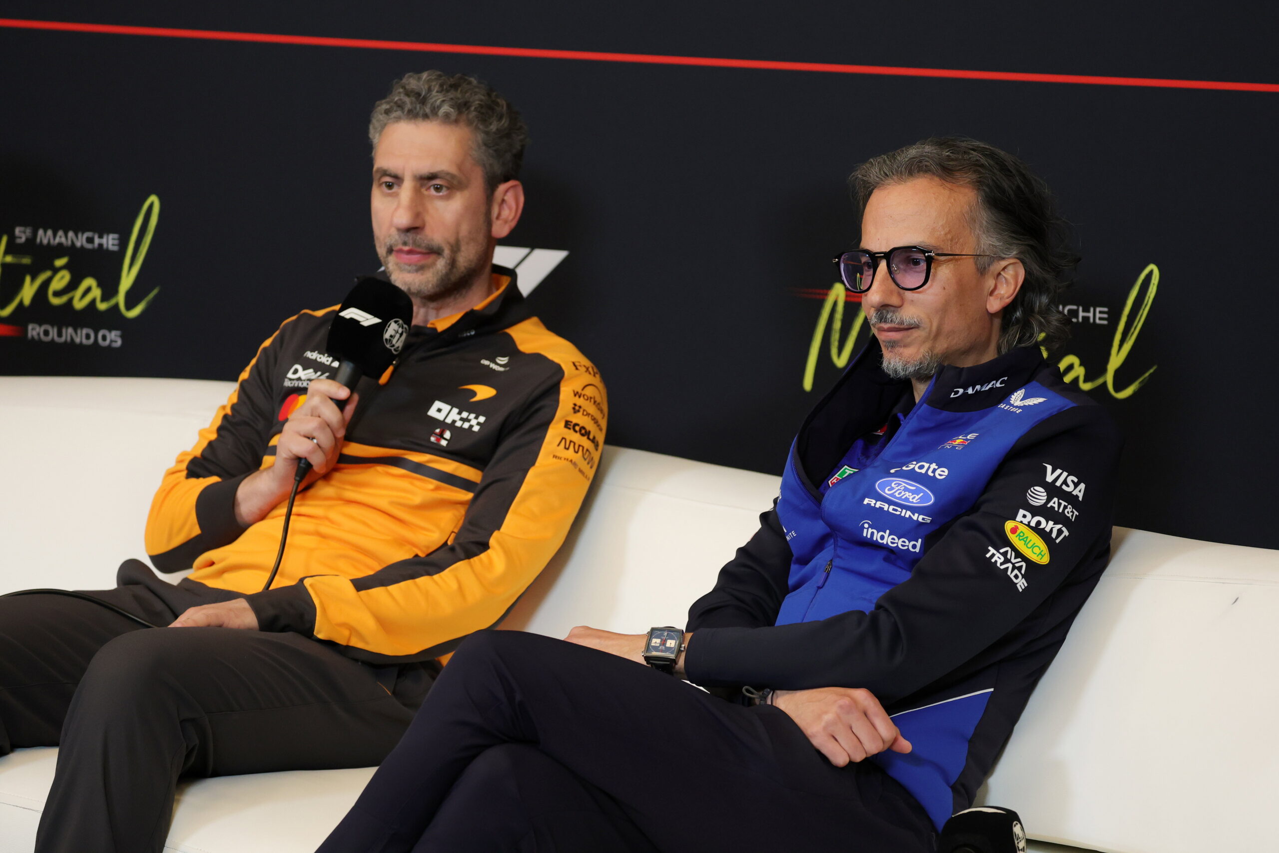 Andrea Stella ve Laurent Mekies
