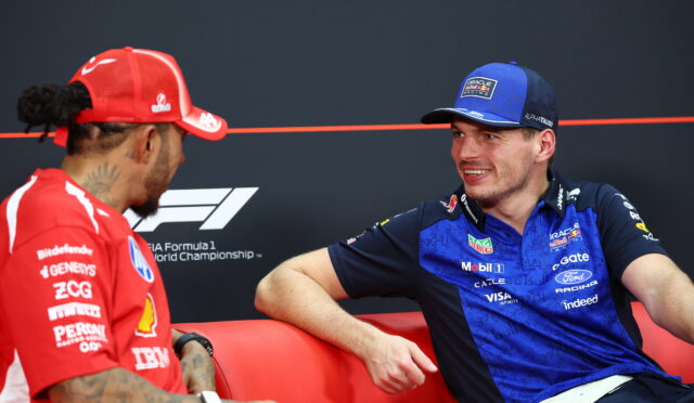 Verstappen ve Hamilton, 2021 Abu Dabi'den bu yana ilk kez bu sırayla ön sırayı paylaştı