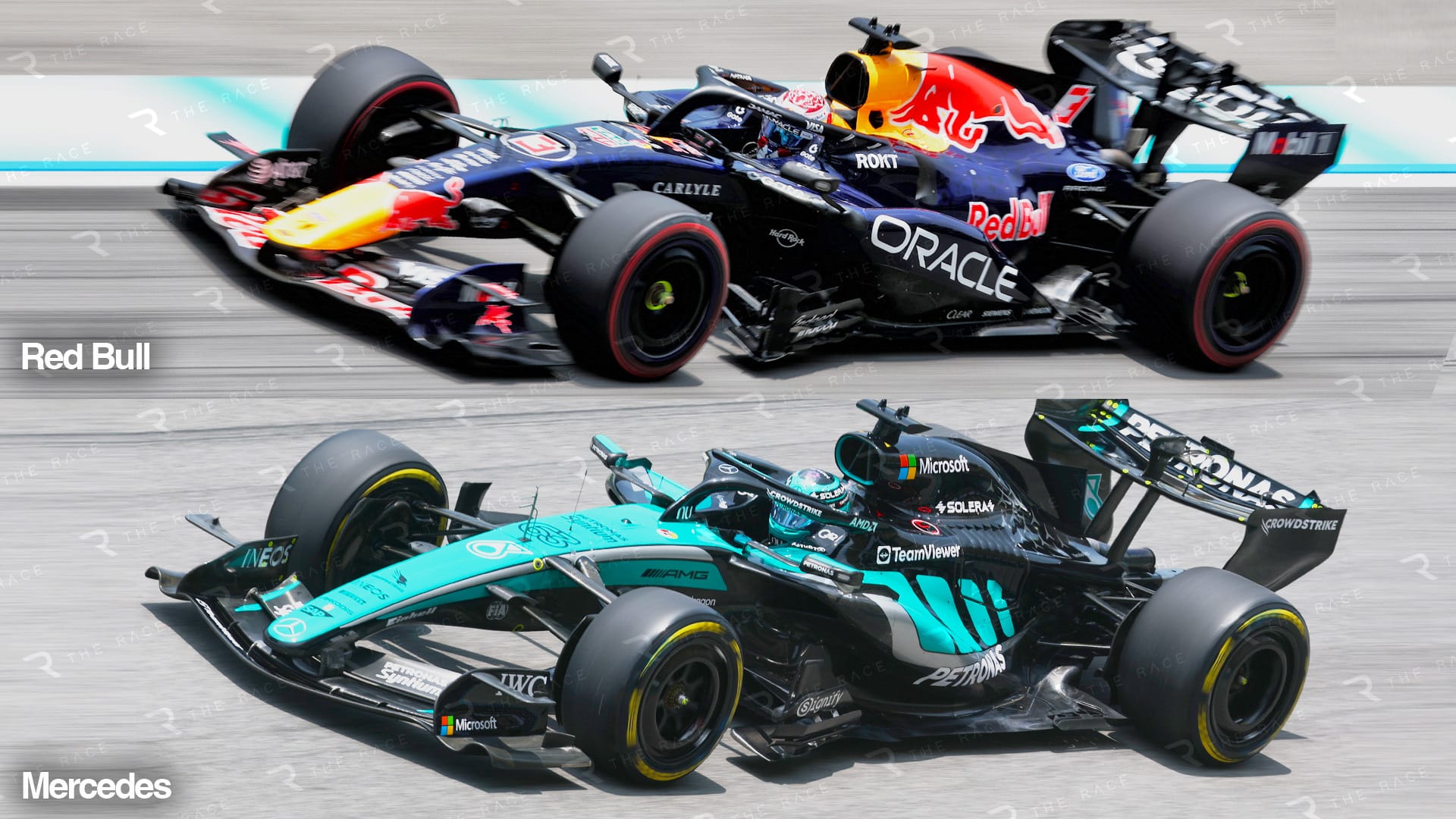 Red Bull ve Mercedes karşılaştırması