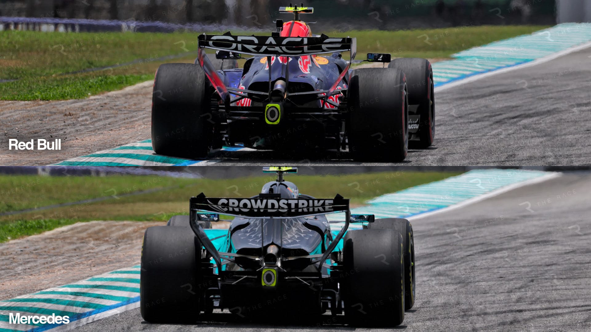 Red Bull ve Mercedes karşılaştırması