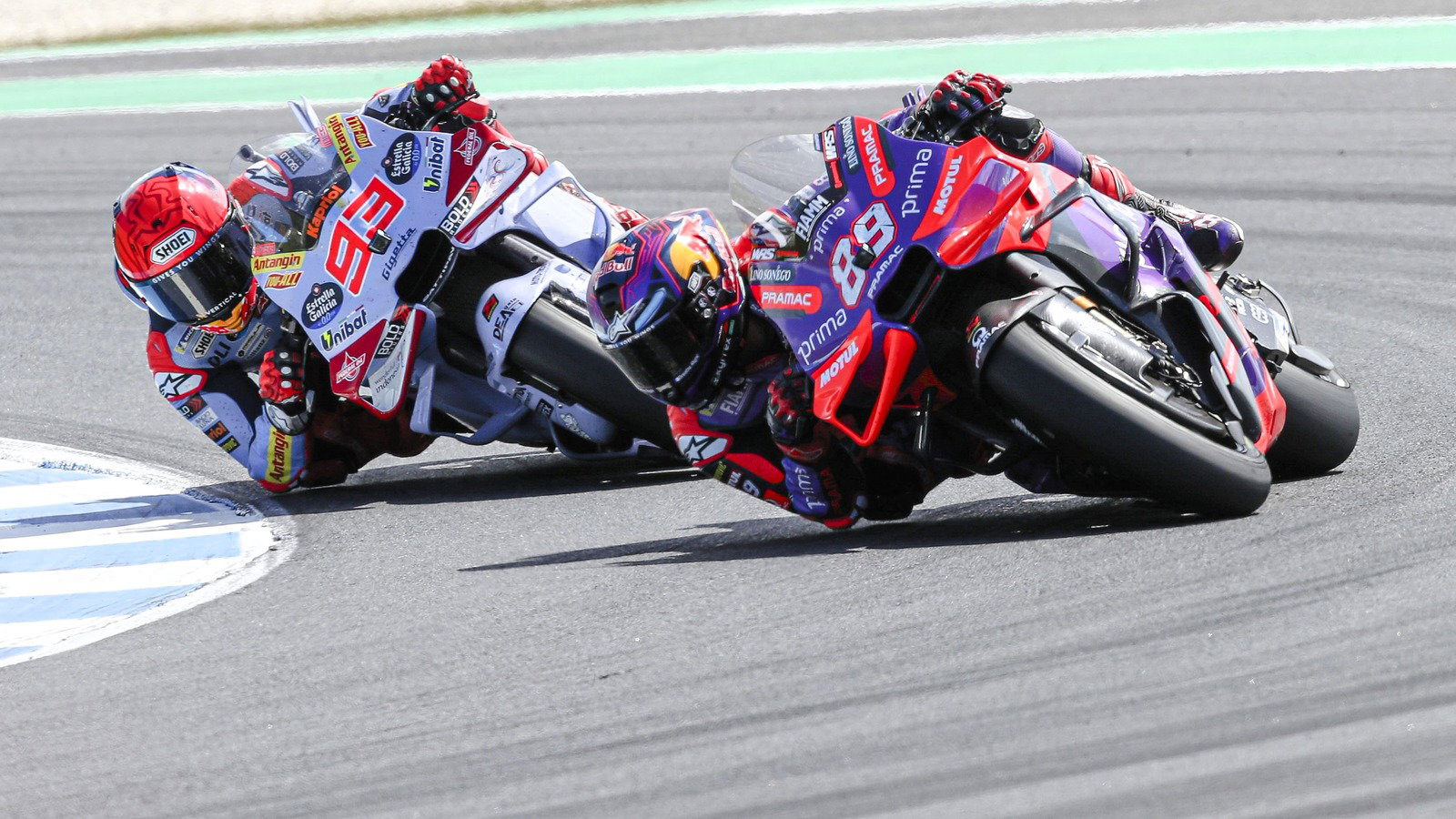 Marc Marquez ve Jorge Martin