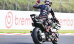 Aprilia: “Kimse Motegi MotoGP’de sert lastiğin kabarcıklanma sorununu çözüp çözmediğini bilmiyor”