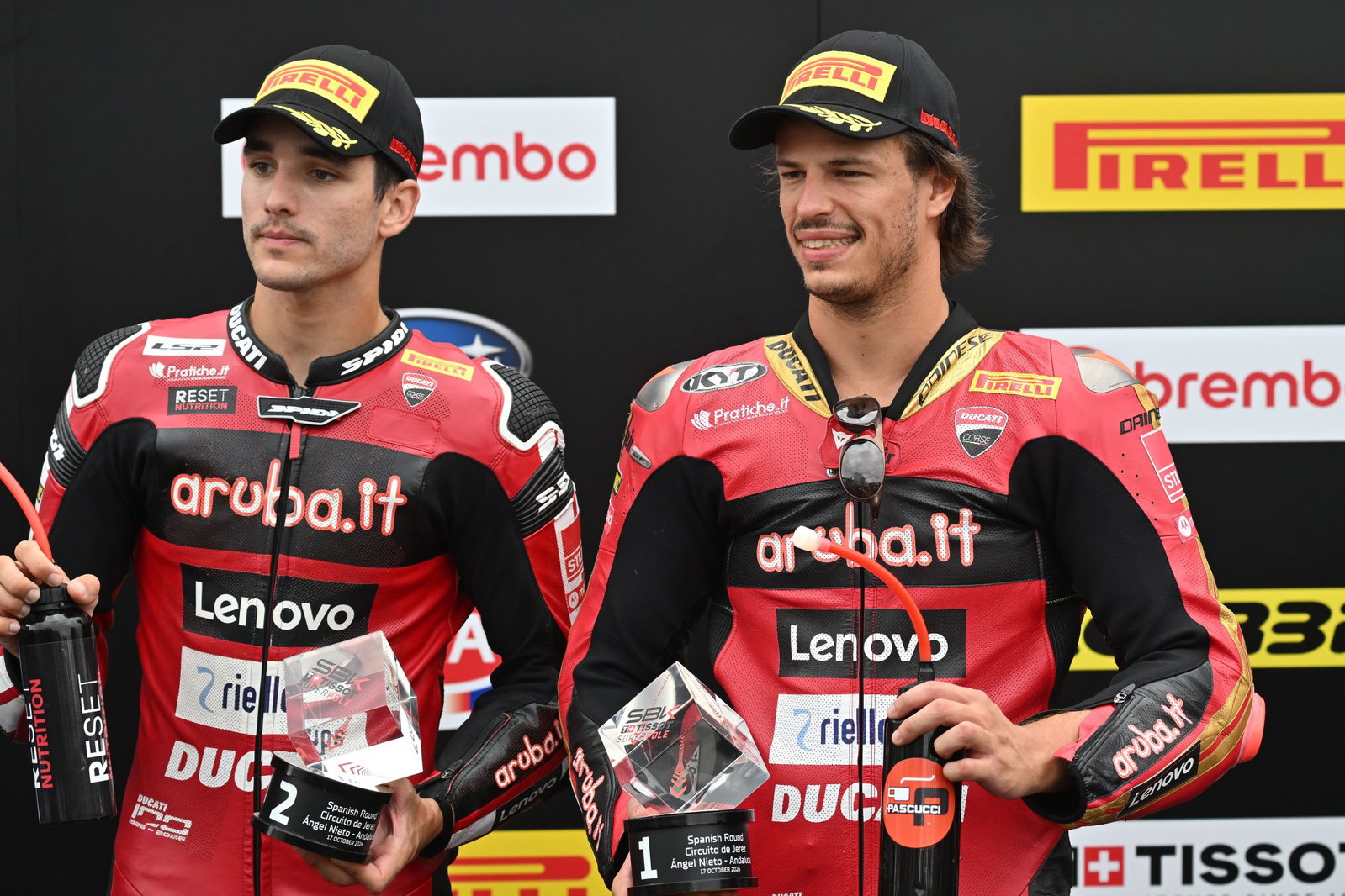 Iker Lecuona ve Nicolo Bulega