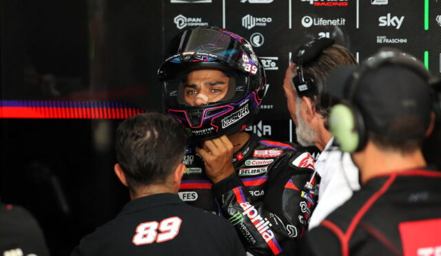 Aprilia, Martin’in Sepang’dan çekilmesini açıkladı: Frenlemede zorlayamıyordu, hedef Katar