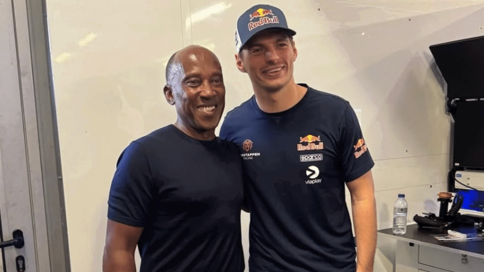 Max Verstappen, Valentino Rossi ve Anthony Hamilton